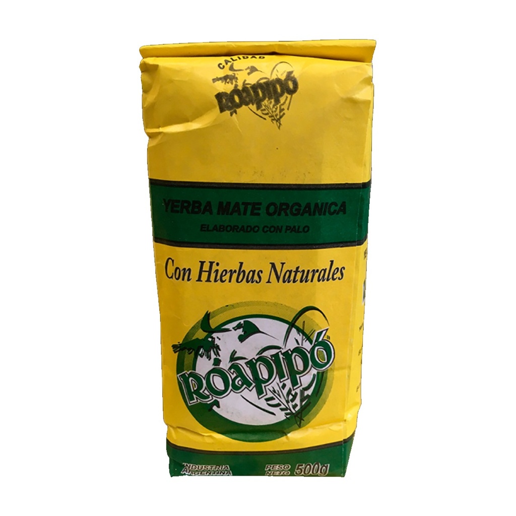 [2081] Yerba  Orgánica con Hierbas x 500 g