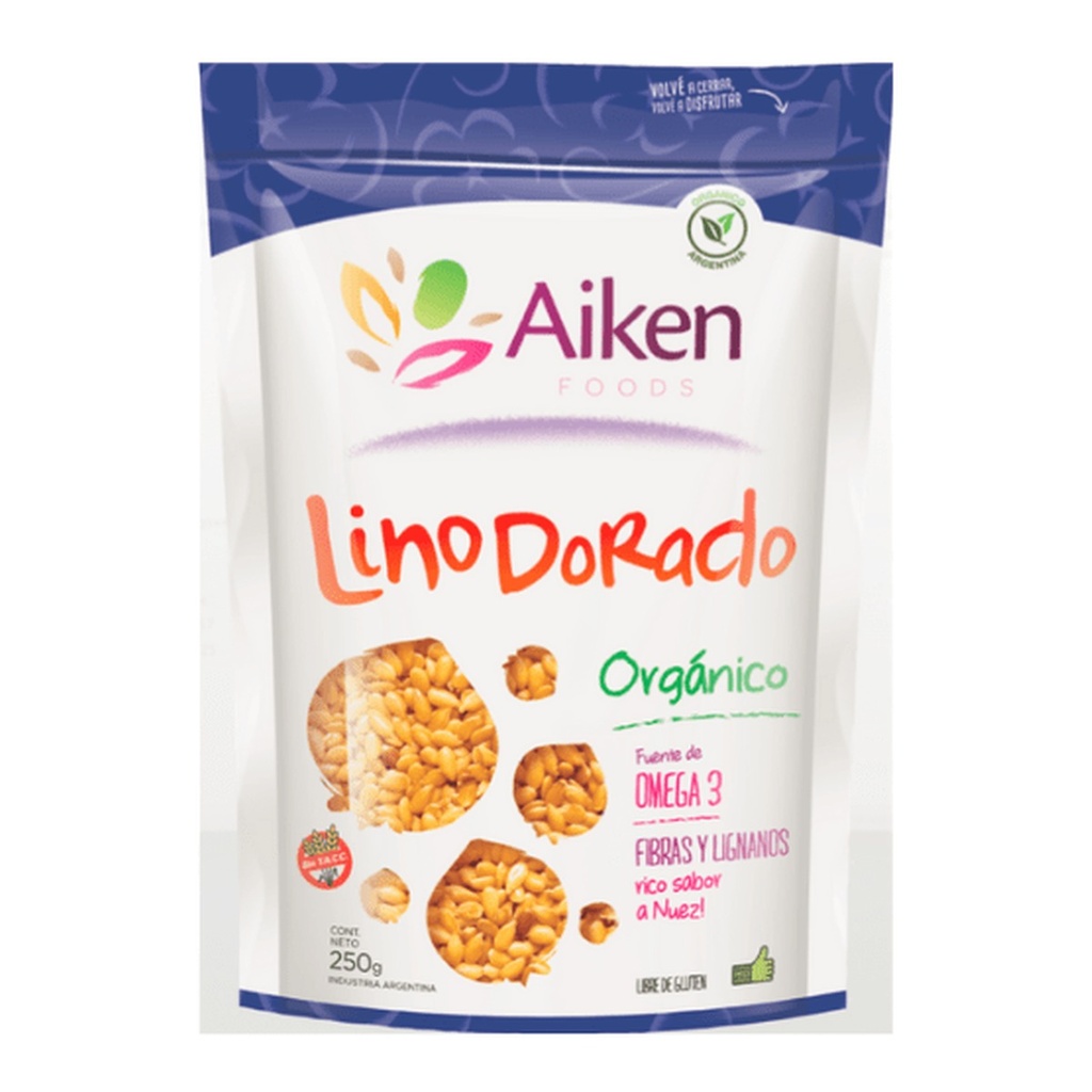 [2701] Lino Dorado Orgánico x 250 g