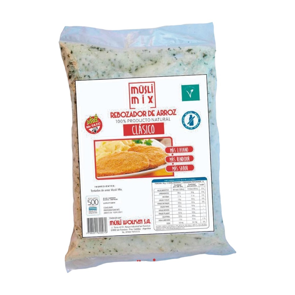 Rebozador Clásico Musli Mix x 500 g
