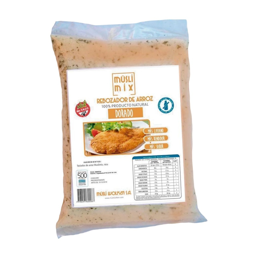 Rebozador Dorado Musli Mix x 500 g