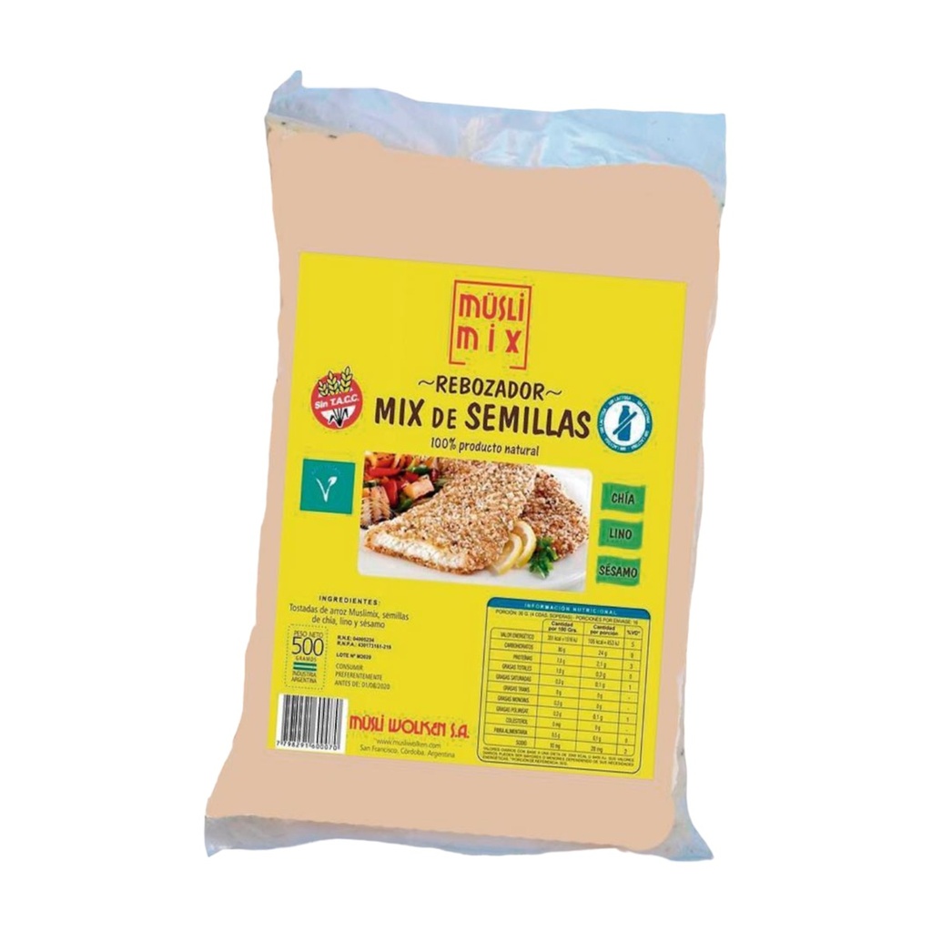Rebozador Semillas Musli Mix x 500 g