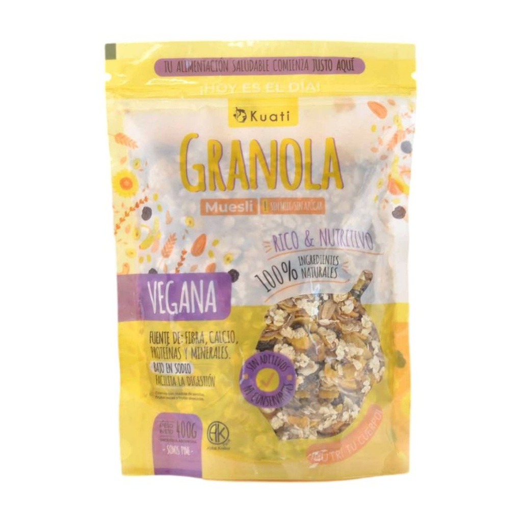 Granola MUESLI (sin azucar) x 400 g