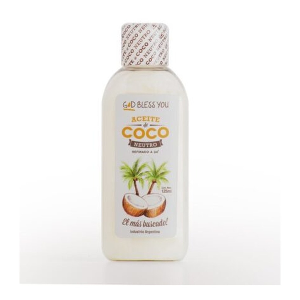 [2442] Aceite de Coco Neutro x 125 ml