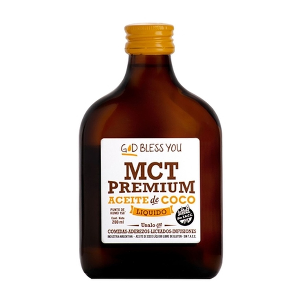[2798] Aceite de Coco MCT Petaca x 200 ml