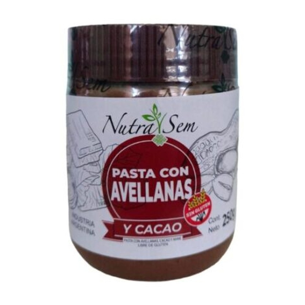 [3011] Pasta de Mani con avellana y cacao x 250 g