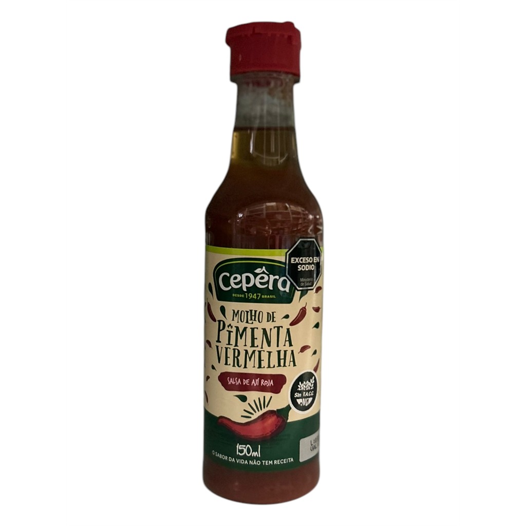 [1647] Salsa de Pimiento Rojo (Tabasco) Pet x 150 ml