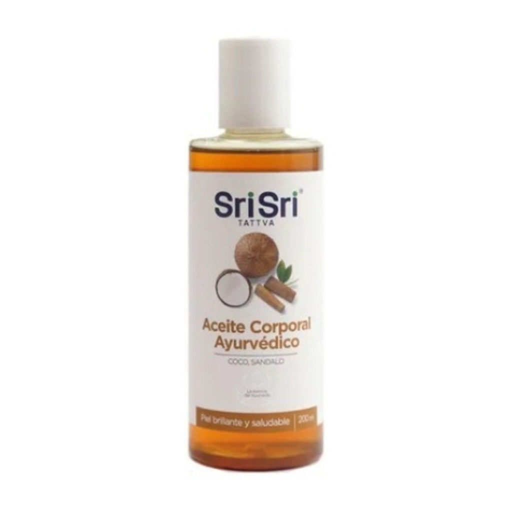 [2271] Aceite Corporal Ayurvedico con Coco y Sándalo x 200 ml