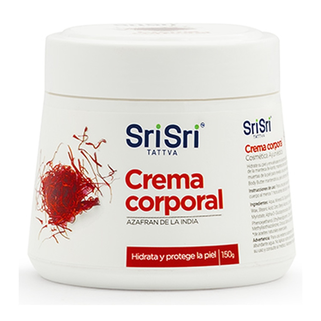 Crema Corporal Rejuvenecedora con Azafrán de la India x 150 g