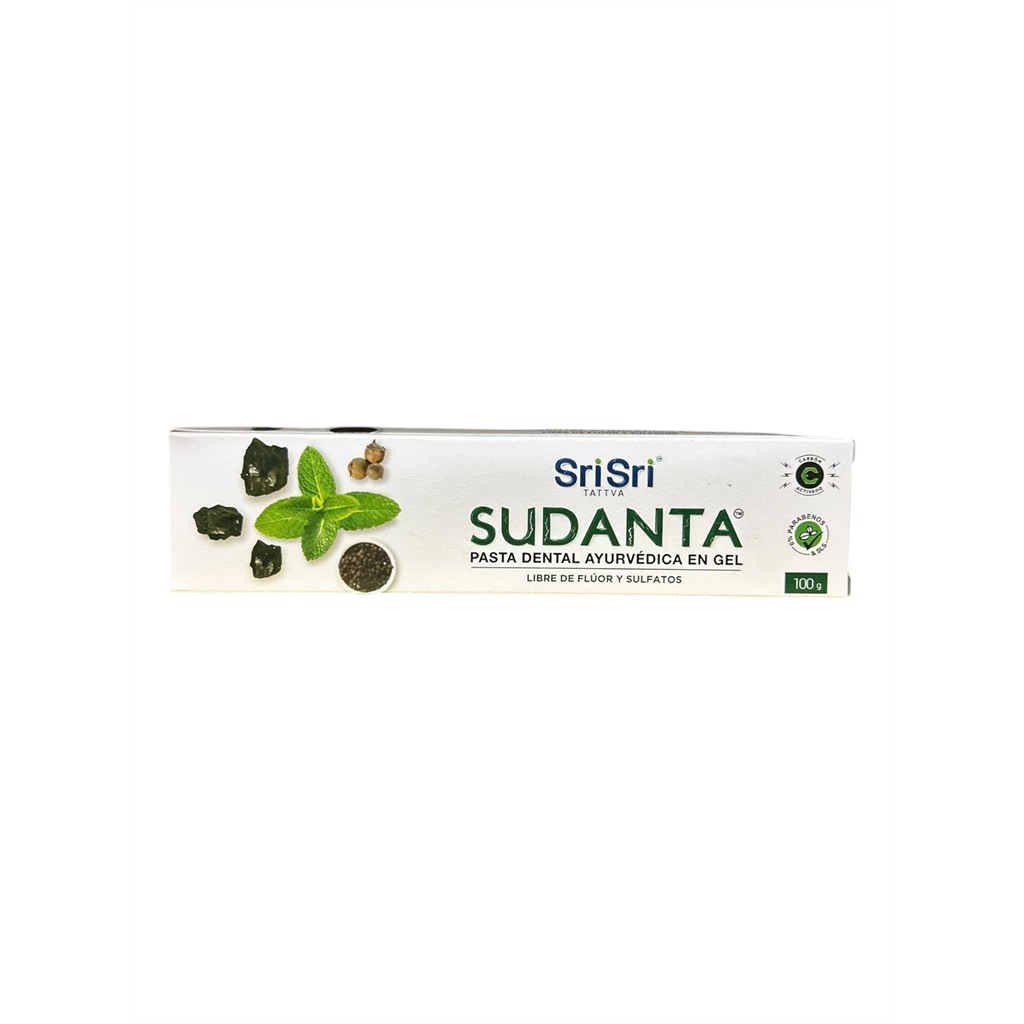 Sudanta Gel Menta con Carbon Activado x 100 g
