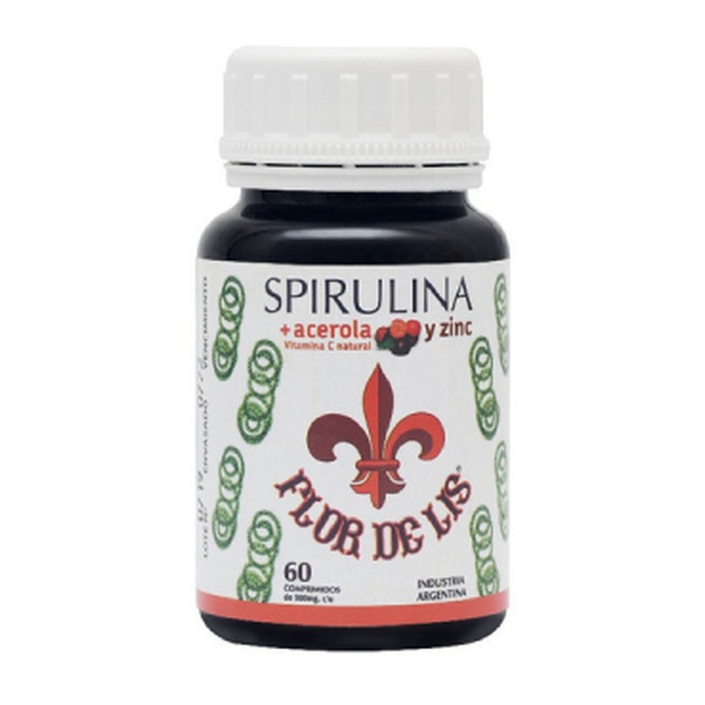 [0145] Espirulina con vitamina C - Acerola x 60 comp