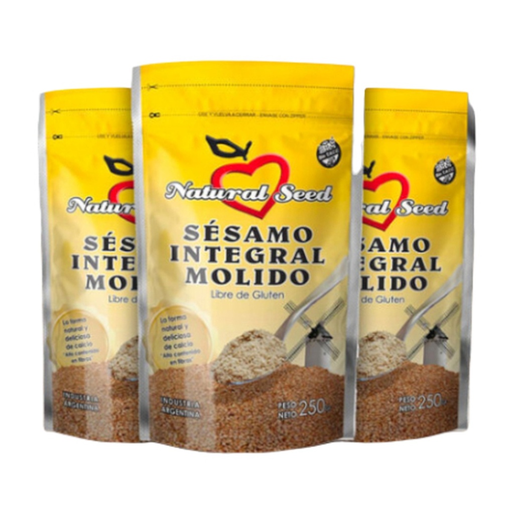 [1286] Semilla de Sesamo Integral x 250 g