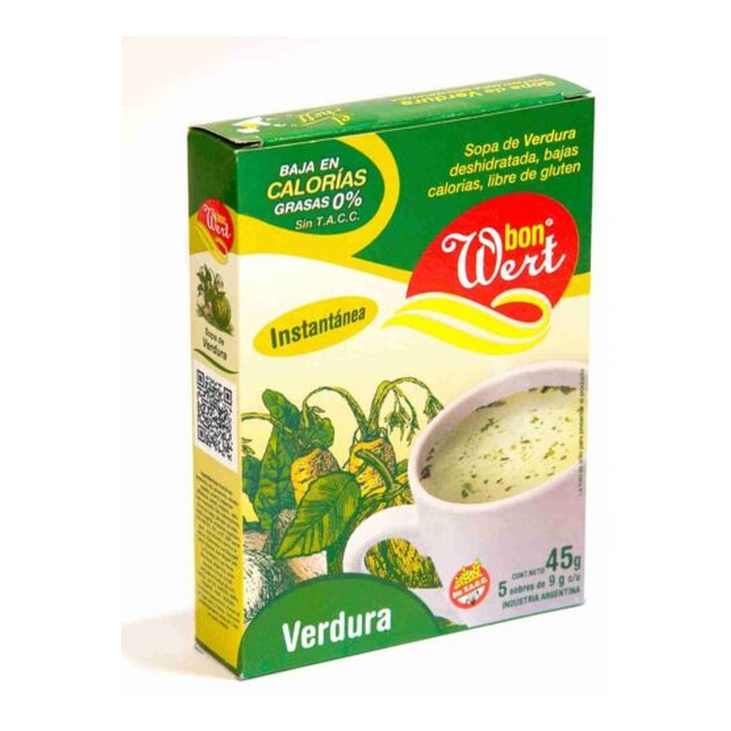 [1700] Sopa de Verdura 5 sobres x 50 g